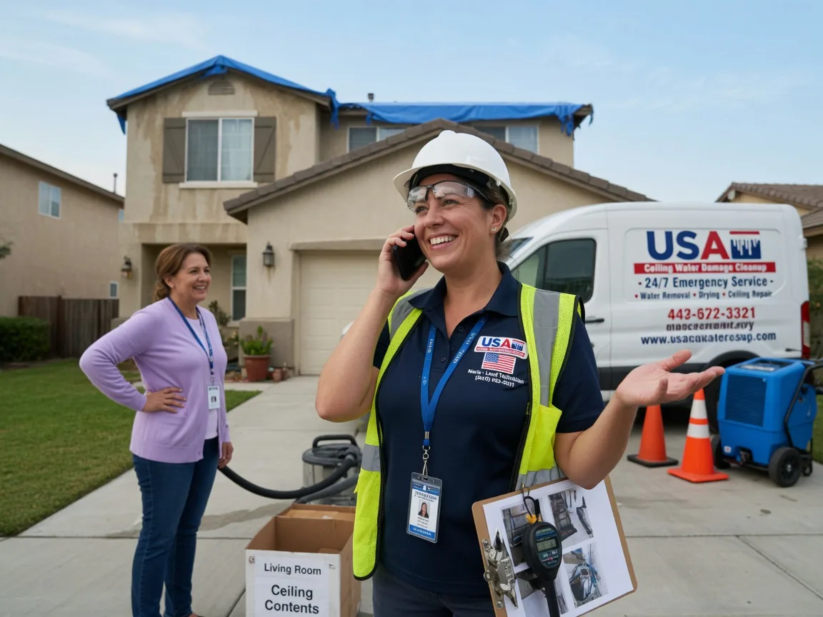 Ceiling Water Damage Restoration Salina, UT FAQs